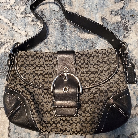 Coach Handbags - COACH Signature Shoulder Bag